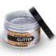 Pasta Relieve Glitter  RICH 150CC. SILVER