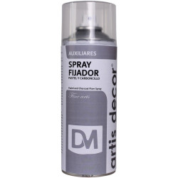 Spray Fijador Pastel/ Carboncillo  Artis Decor, 400 ml.