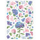 Papel de Arroz Hortensia Stamperia A-4