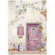 Papel de Arroz Lavender puerta Stamperia A-4