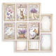 Colección Scrap Stamperia 20.3x20.3 Lavender