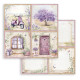 Colección Scrap Stamperia 20.3x20.3 Lavender