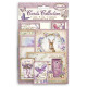 Set Tarjetas Stamperia Lavender