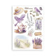 Washi pad 8 hojas A5 Lavender Stamperia
