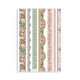 Washi pad 8 hojas A5 Wonderland Stamperia