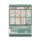 Washi pad 8 hojas A5 Wonderland Stamperia