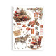 Washi pad 8 hojas A5 Gear up for Christmas Stamperia