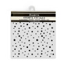 Stencil Stamperia Classic Christmas dots pattern 18x18 cms