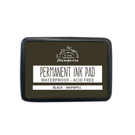 stamperia Permanent ink pad black