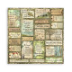 Maxi Block Papeles Scrap Stamperia 30 x30 Forest 1 cara (+ 6 hojas papel gras)