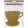 Formas decorativas Stamperia : Golden Harmony Taza