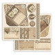 kit de Papeles Scrap Old Lace Stamperia 30 x30