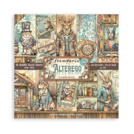 Coleccion Alterego Stamperia 30 x30