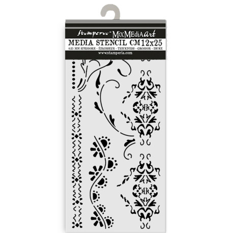 Stencil Stamperia Olde lace borde