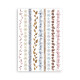 Washi pad 8 hojas A5 Create Happiness Dewdrops Stamperia