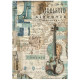 Papel de Arroz Music Violin Stamperia A-4