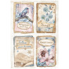 Papel de Arroz Create Happiness Dewdrops 4 cartas Stamperia A-4