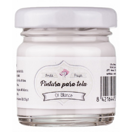 PINTURA TELA 01 BLANCO - 30 ML