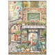 Papel de Arroz Art of Travelling mercadillo Stamperia A-4