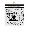 Stencil Stamperia Art of Travelling fotografia