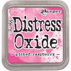 Tinta Distress Oxide picked raspberry