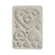 Stamperia Silicone mold A5 Corazones