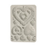 Stamperia Silicone mold A5 Corazones