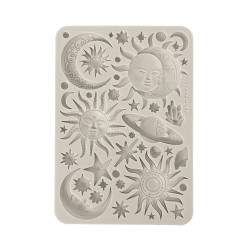 Stamperia Silicone mold A5 Sol y luna