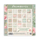 Maxi Block Papeles Scrap Stamperia 30 x30 House of Roses  1 cara