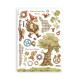 Washi pad 8 hojas A5 Coffee and chocolate Stamperia