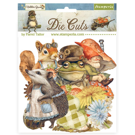 Die Cuts surtidos - Hidden Grove Stamperia