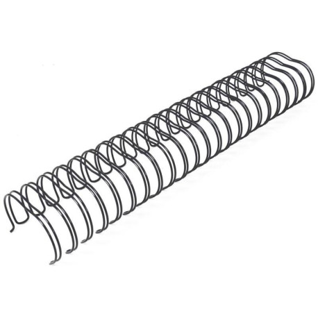 Espiral Wire 23 anillas blanco 3/4 "