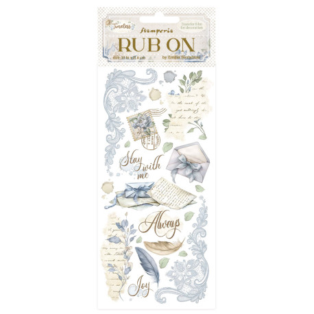 Rub-on 10.16x21.6 cms. Our way