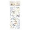 Rub-on Stamperia 10.16x21.6 cms. Timeless Letras