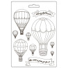 Stamperia Soft Mould A5 Timeless Globos