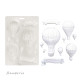 Stamperia Soft Mould A5 Timeless Globos