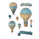 Stamperia Soft Mould A5 Timeless Globos