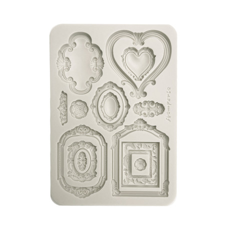 Stamperia Silicone mold A5 Timeless Frames