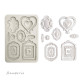 Stamperia Silicone mold A5 Timeless Frames