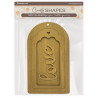 Formas decorativas Stamperia : Timeless Etiqueta