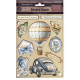 Apliques de madera Stamperia A5 Christmas Home