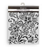 Stencil Stamperia 20x25 Timeless Flores