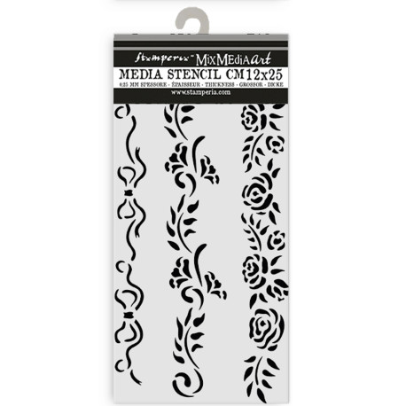 Stencil Stamperia Steampunk 15X20CM Y 0.5MM PROXIMAMENTE