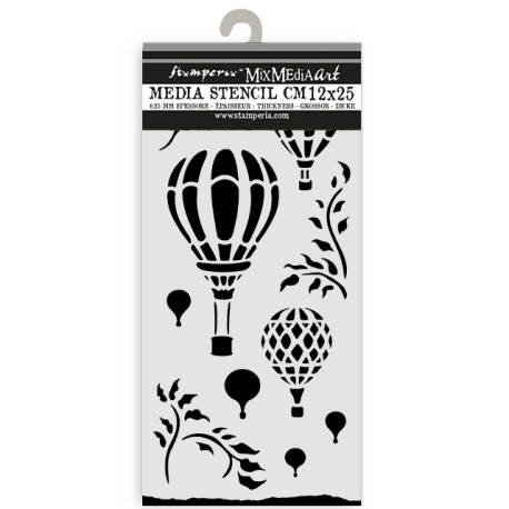 Stencil Stamperia Steampunk 15X20CM Y 0.5MM PROXIMAMENTE