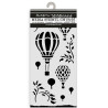 Stencil 12x25 Stamperia Timeless Globos Aerostaticos