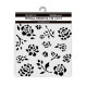 Stencil 12x12 Stamperia Timeless Buds pattem