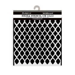 Stencil 12x12 Stamperia Timeless Net texture