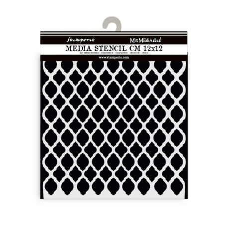 Stencil 12x12 Stamperia Timeless Net texture