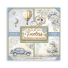 Maxi Block Papeles Scrap Stamperia 30 x30 Timeless  1 cara
