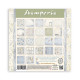 Maxi Block Papeles Scrap Stamperia 30 x30 Timeless  1 cara